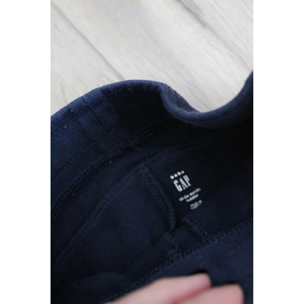 GapFit Baby Toddler‎ Navy Blue Jogger Sweatpants Reinforced Knee 18-24 Months